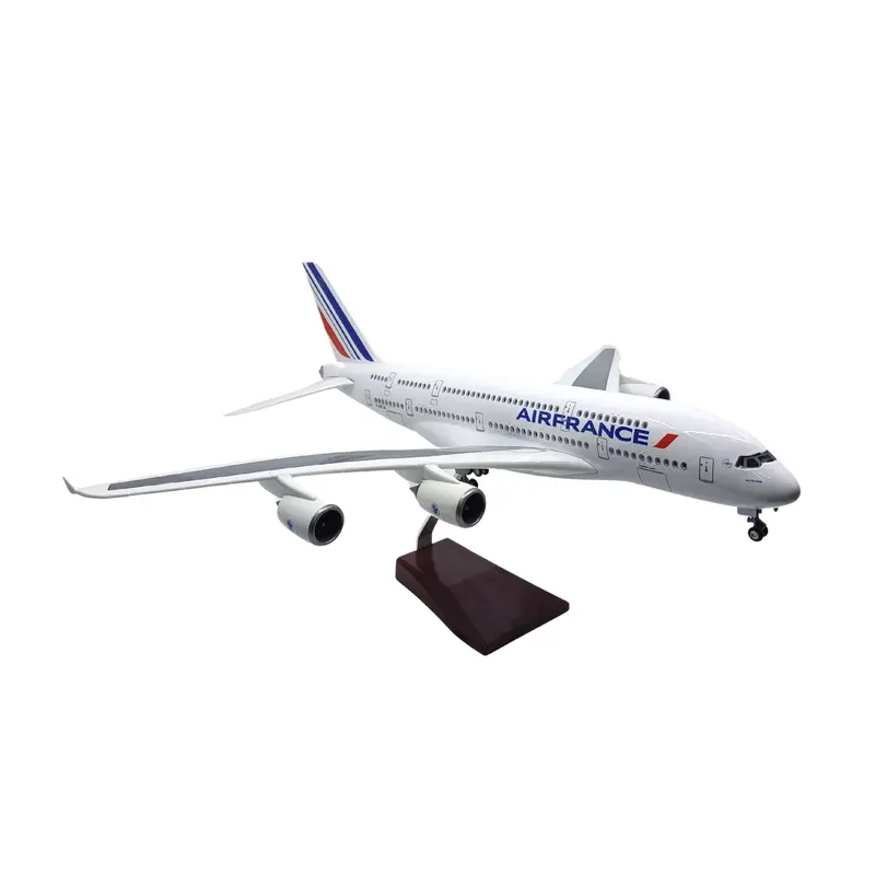 1/160 Air France Airbus A380 Model Maket Uçak