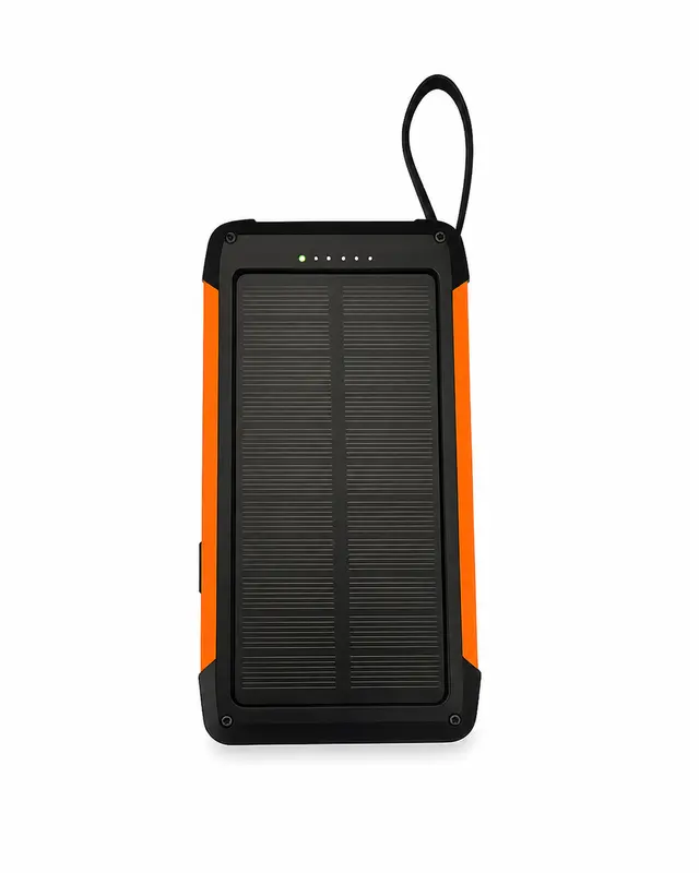 3'ü 1 Arada Solar Powerbank Turuncu