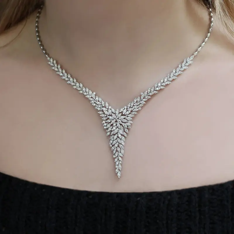 5.50 Karat Özel Tasarım Pırlanta Gerdanlık