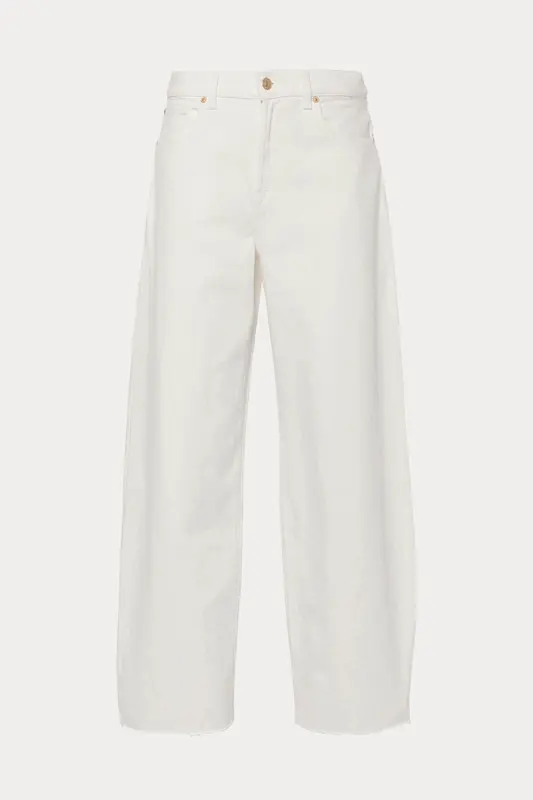 7 For All Mankind Geniş Kesim Yüksek Bel Jeans