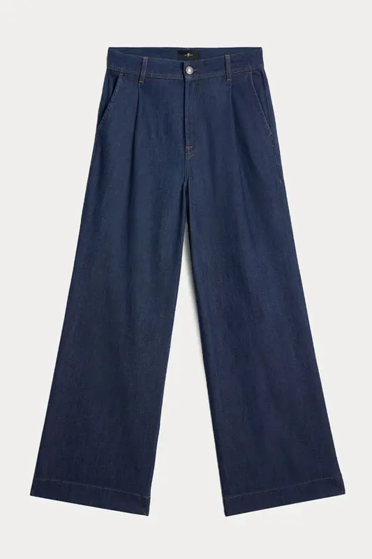 7 For All Mankind Pleated Trouse Relaxed Fit Jeans