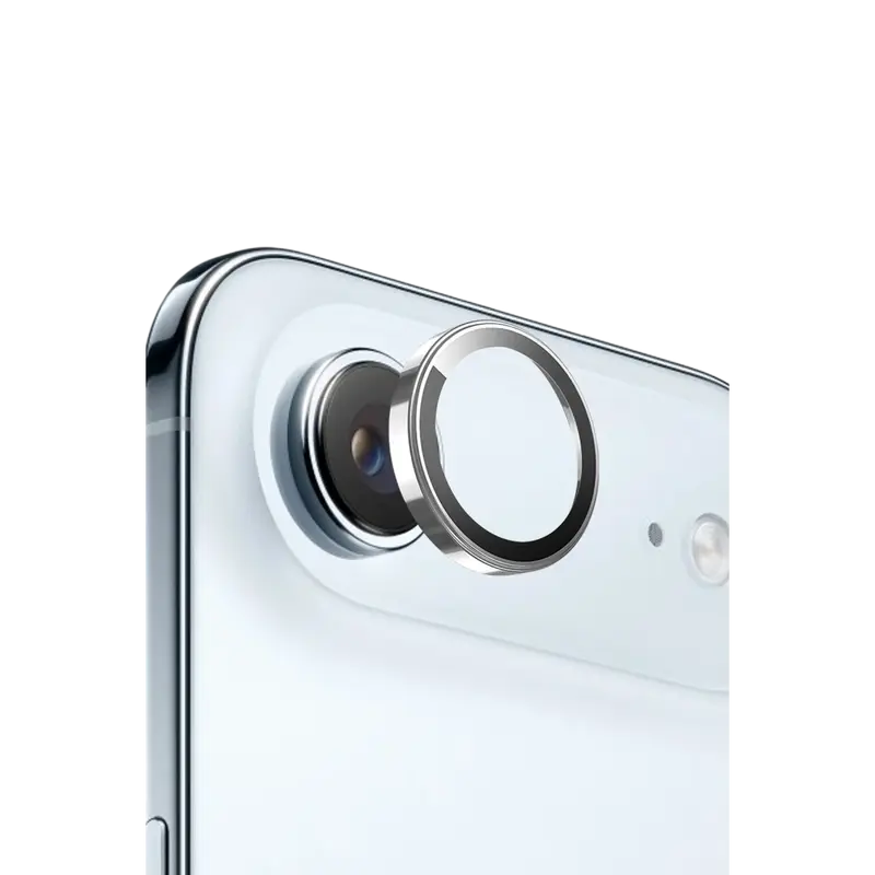 Apple iPhone 17 Air Sapphire PVD Kamera Lens - Gümüş