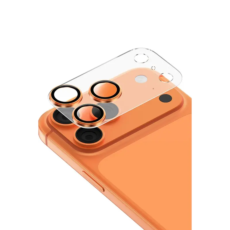 Apple iPhone 17 Pro Max Reggio Kamera Lens - Turuncu