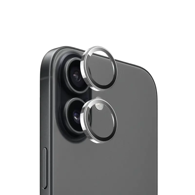 Apple iPhone 17 Sapphire PVD Kamera Lens - Gümüş