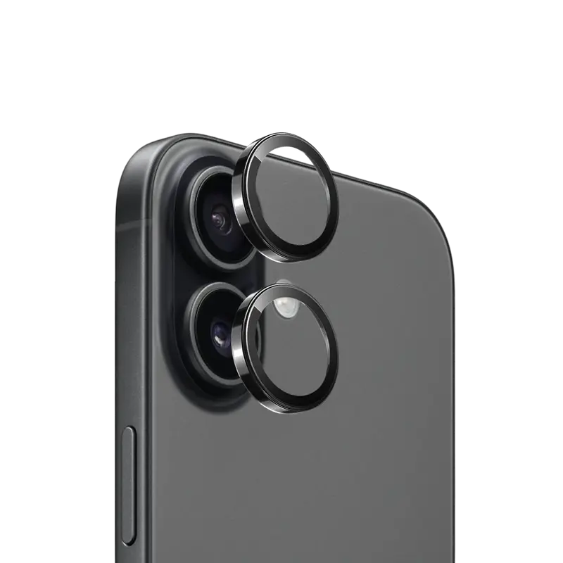 Apple iPhone 17 Sapphire PVD Kamera Lens - Siyah