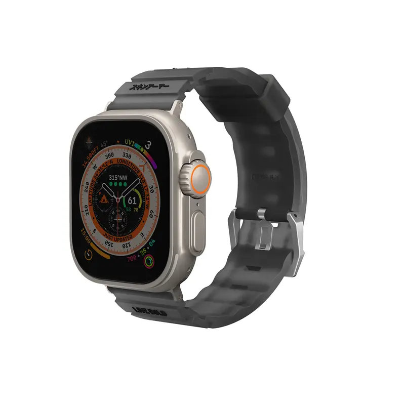 Apple Watch 42/44/45/46/49mm Uyumlu SkinArma New Shokku Silikon Kordon
