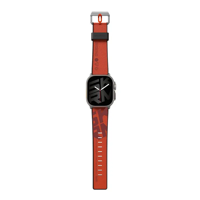Apple Watch 42/44/45/46/49mm Uyumlu SkinArma Spunk Serisi PU Deri Kordon
