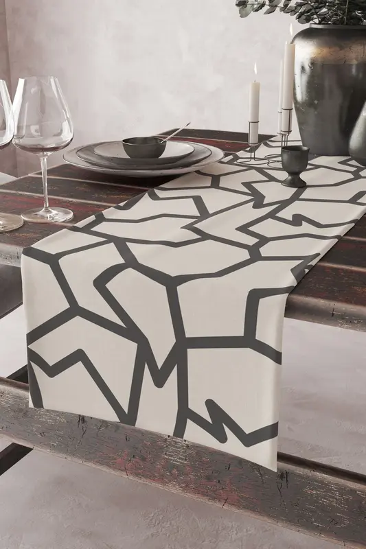 AYSHome Geometrik Desen Runner