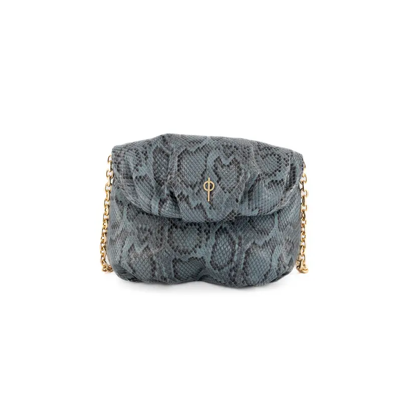 Baby Leda Shıny Snake Blue