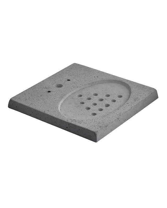 Bahçe Çeşmesi Beton Tabanı - Gri