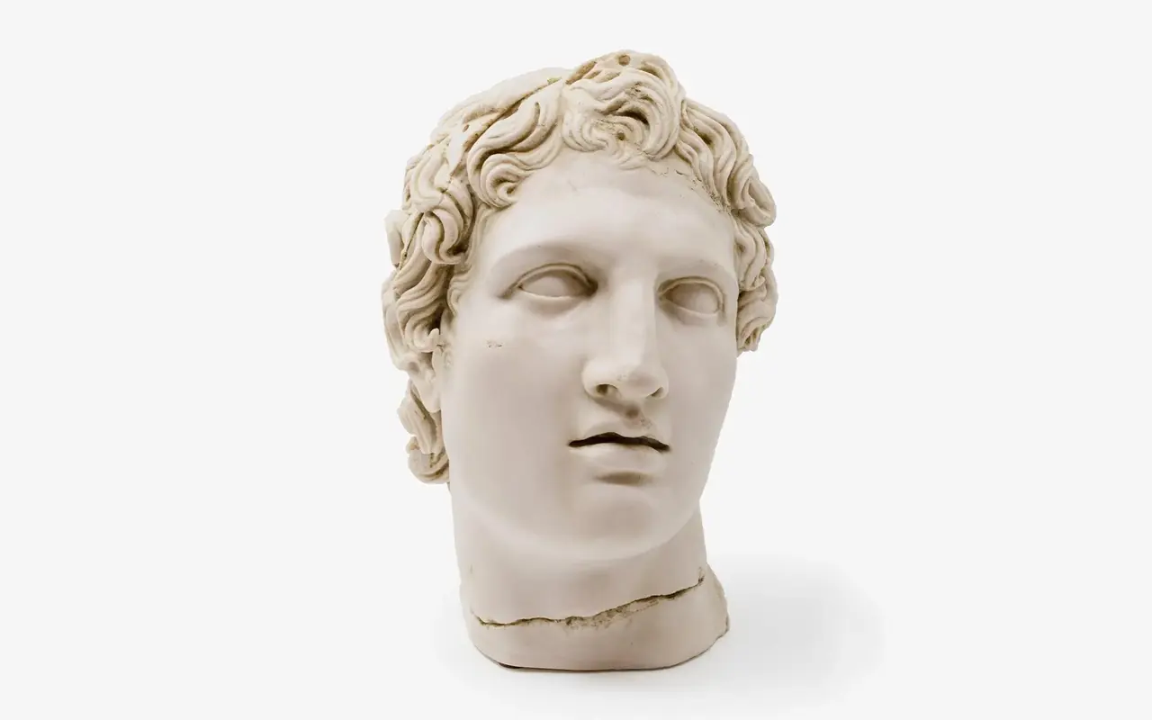 Banded Alexander The Great Büst