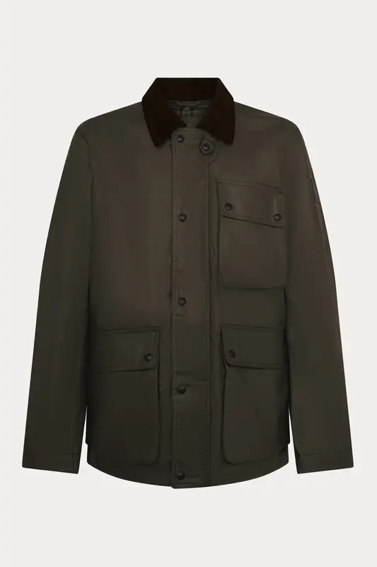 Belstaff Relaxed Fit Spor Cepli Mumlu Kumaş Ceket
