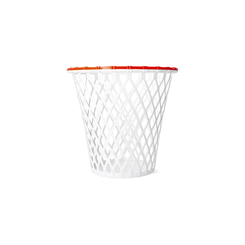 Beyaz Basketbol Potası Şeklinde Çöp Kovası
