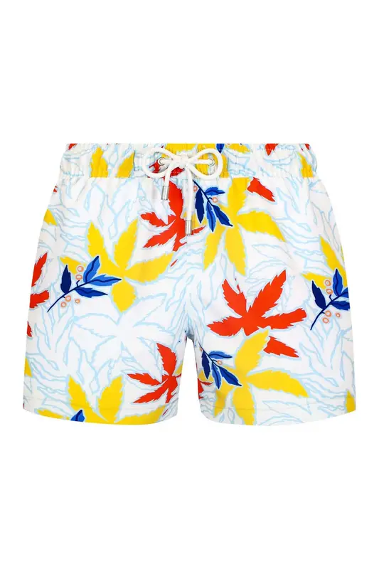 Bluemint Kids 8-12 Yaş Erkek Çocuk Arthus Coconut Leaves Şort Mayo