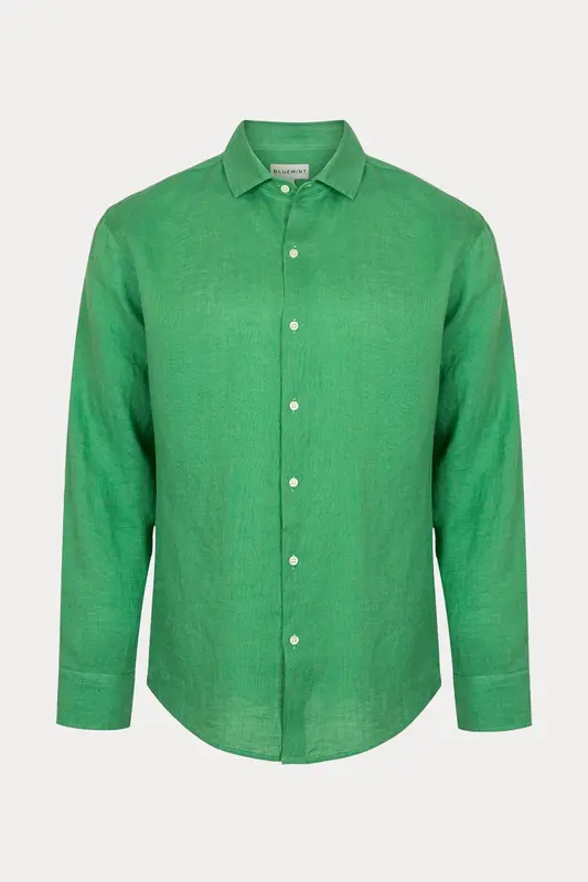 Bluemint Luca Comfort Fit Keten Gömlek