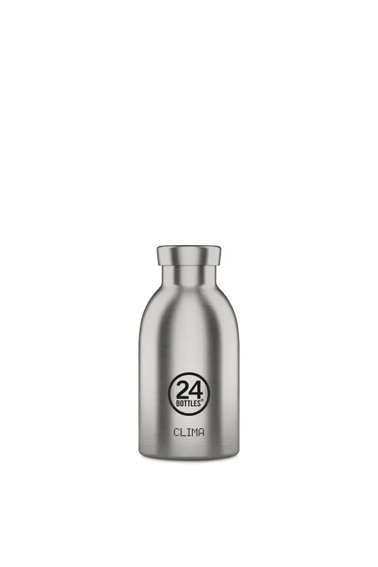 Clima Bottle Brushed Steel Paslanmaz Çelik Termos 330 ml