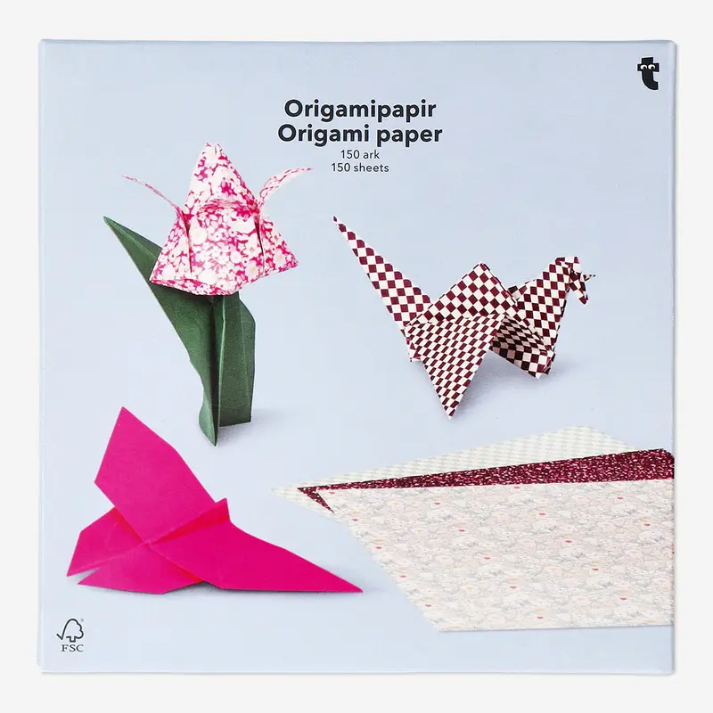 Çok Renkli 150 Adet Origami Kağıdı