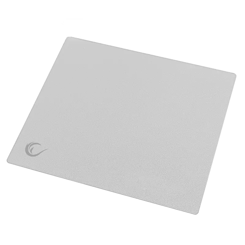 COMBAT ZONE XL - Vision 450x400x3mm Kauçuk Taban Gri Gaming Cam Mouse Pad