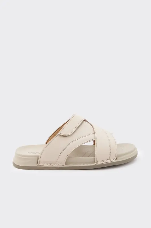 Comfort Taban Hakiki Deri Erkek Terlik