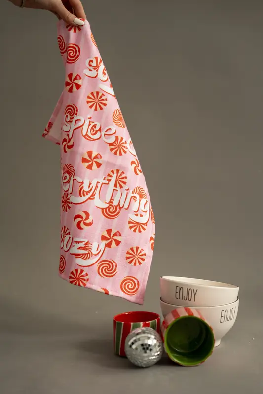 Cozy Home Cheer Kitchen Mutfak Havlusu Sugar & Spice