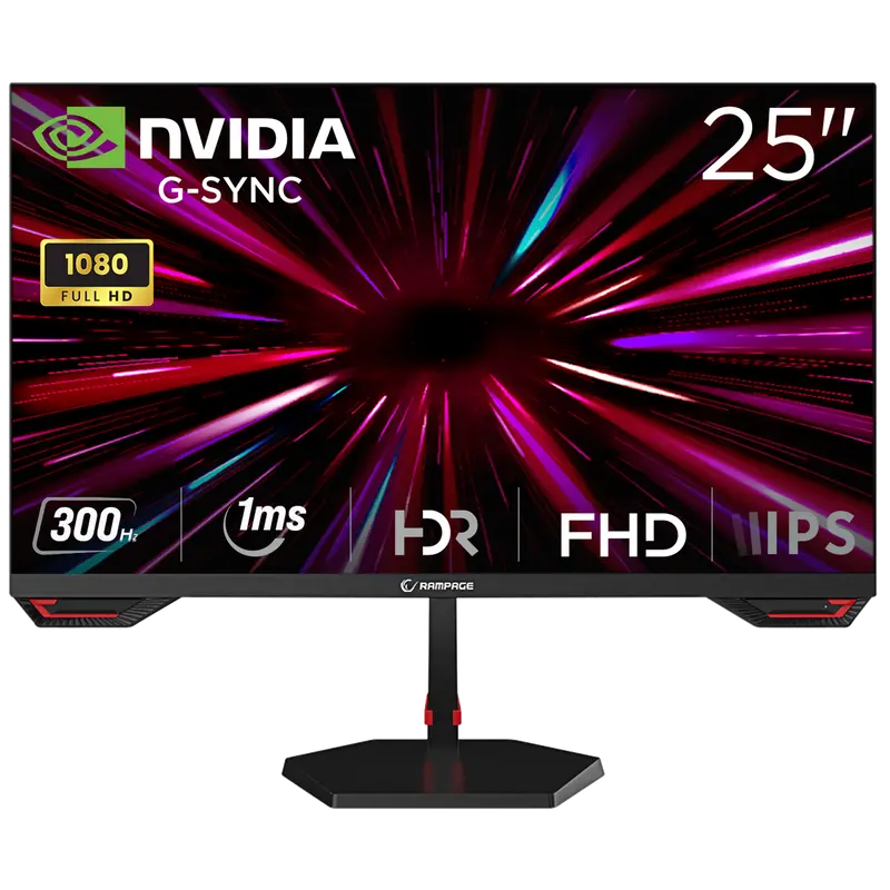 CRIMSON CR25R300F - 25 (24.5”) 300Hz 0,5 ms Oyuncu Monitörü