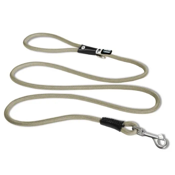 CURLI STRETCH COMFORT KÖPEK LEASH TAN