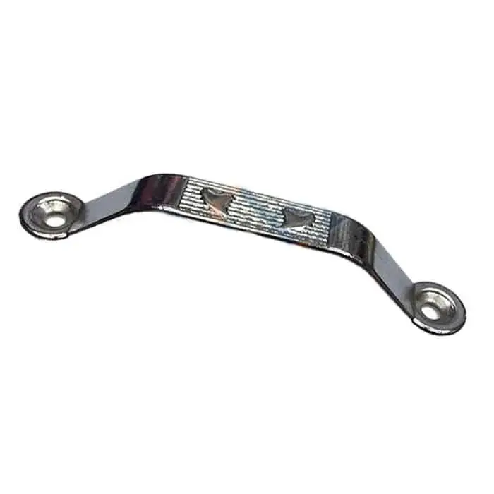 Dekoratif Zamak Kulp Dıştan 64mm, Nikel, 1 Adet