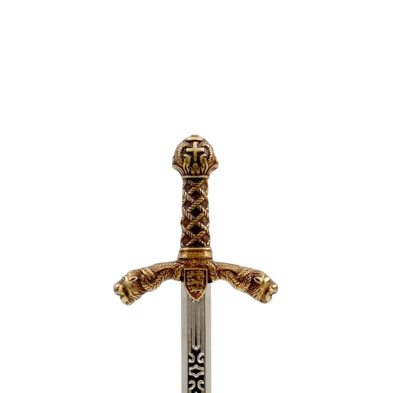Denix Aslan Yürekli Richard Kılıcı Mektup ve Zarf Açacağı - 24 cm