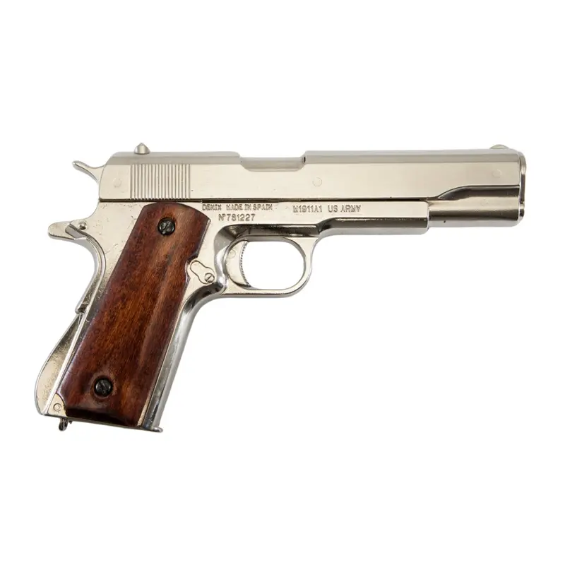 Denix M1911A1 Otomatik Tabanca Replikası Metal ve Ahşap – ABD 1911 | DNX6316