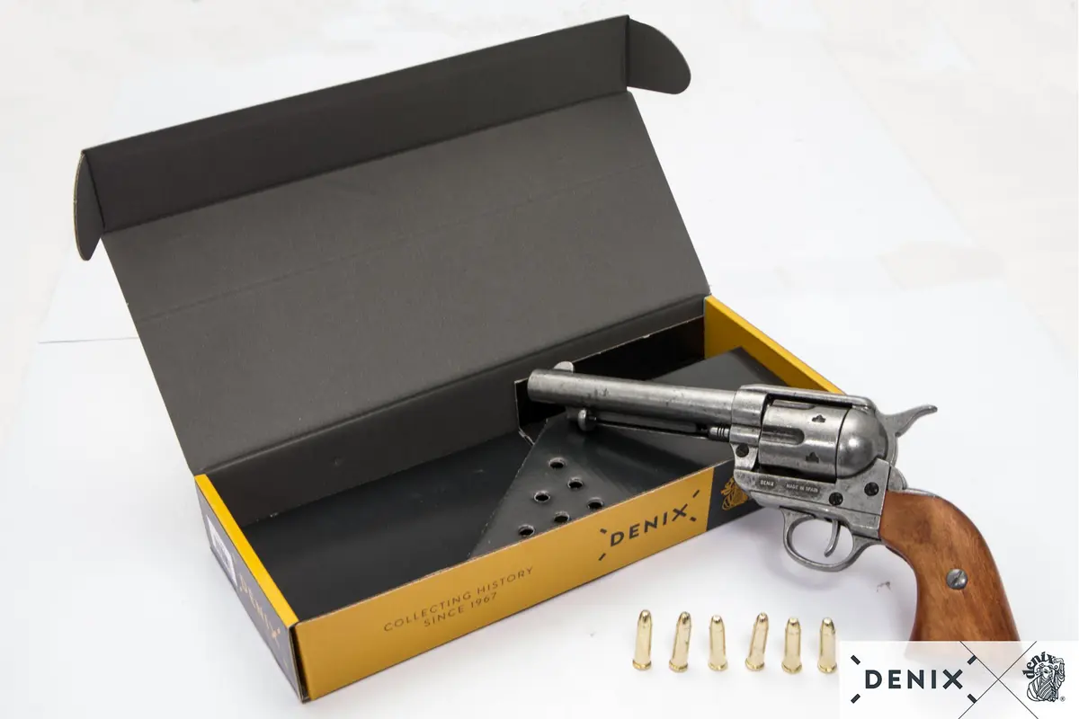 Denix Peacemaker 5½" 6 Mermili Replika Tabanca - ABD 1873