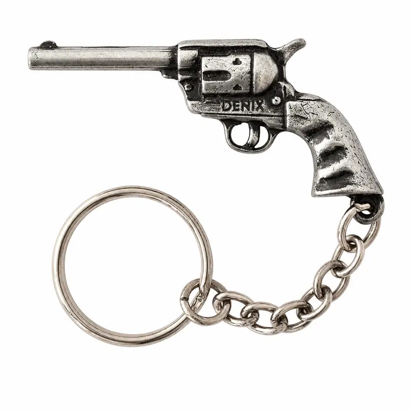 Denix Western Revolver Figürlü Tabanca Anahtarlık | DNX950