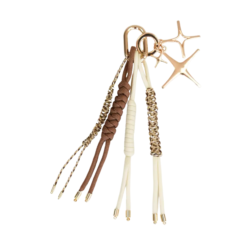 Desert Twine El Yapımı Örgü Dokulu Çanta Süsü – RopeCharm (Bag Charm) | Happyangels