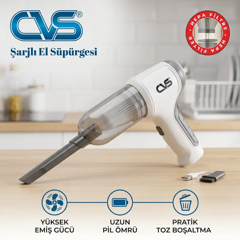 DN 4728 Şarjlı El Süpürgesi