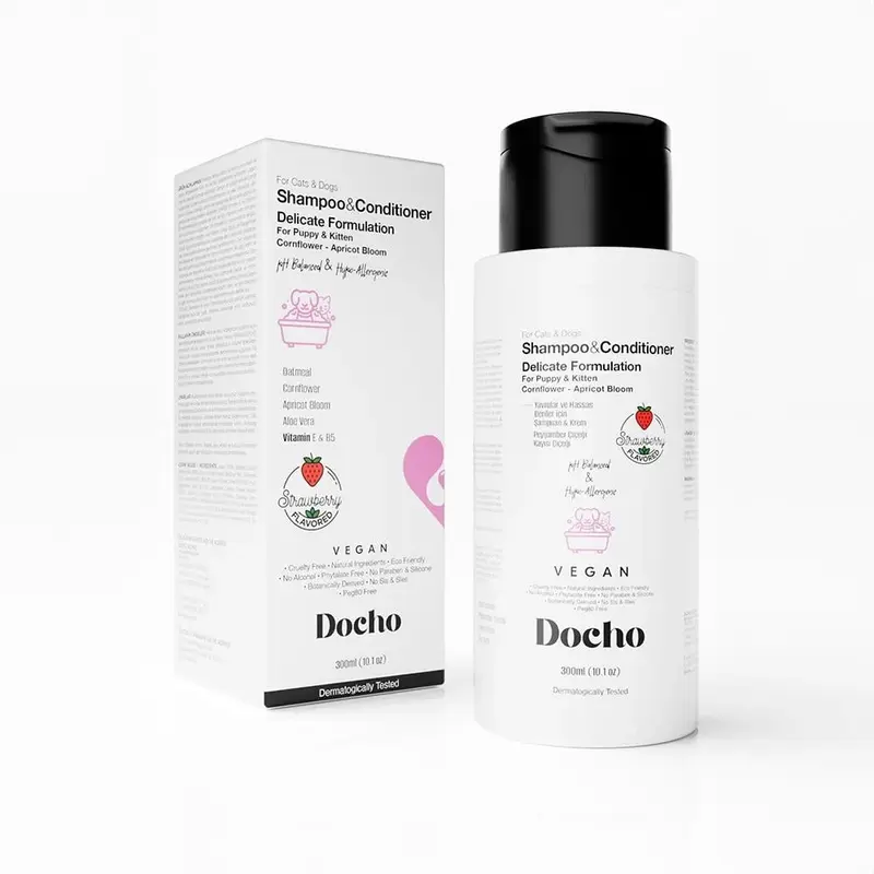 Docho Şampuan ve Krem - Delicate - Yavrular ve Hassas Deriler