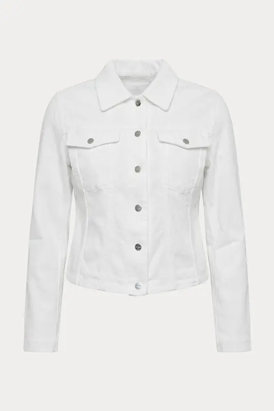 Dondup Cep Detaylı Denim Ceket