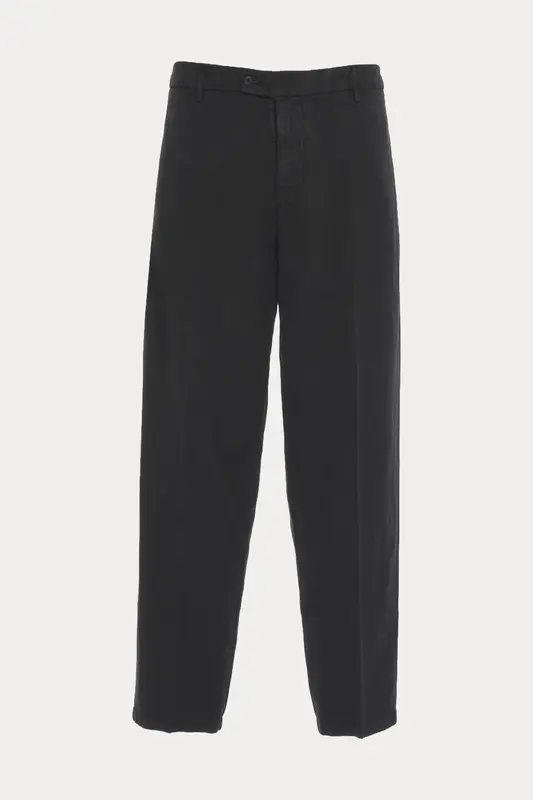 Dondup Relaxed Fit Yandan Cepli Keten Pantolon