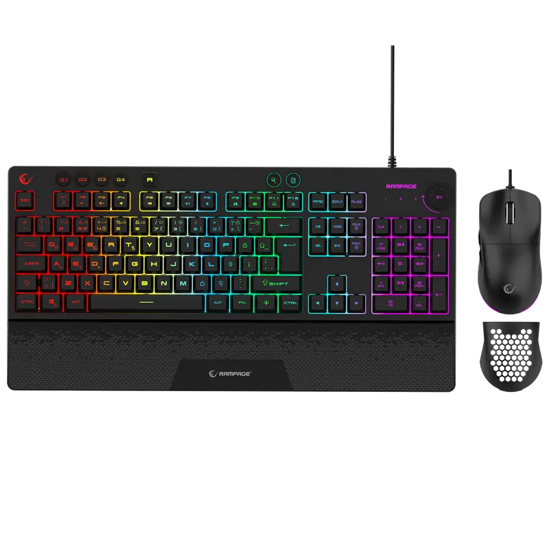 ECLIPSE - RGB Oyuncu Klavye Mouse Set