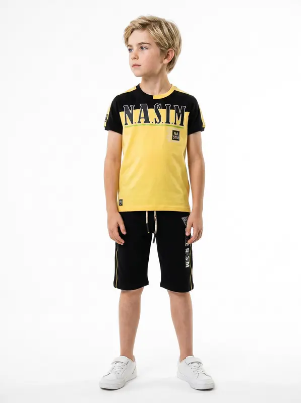 Erkek Çocuk Yazlık Pijama Takım 3-10 Yaş 300144