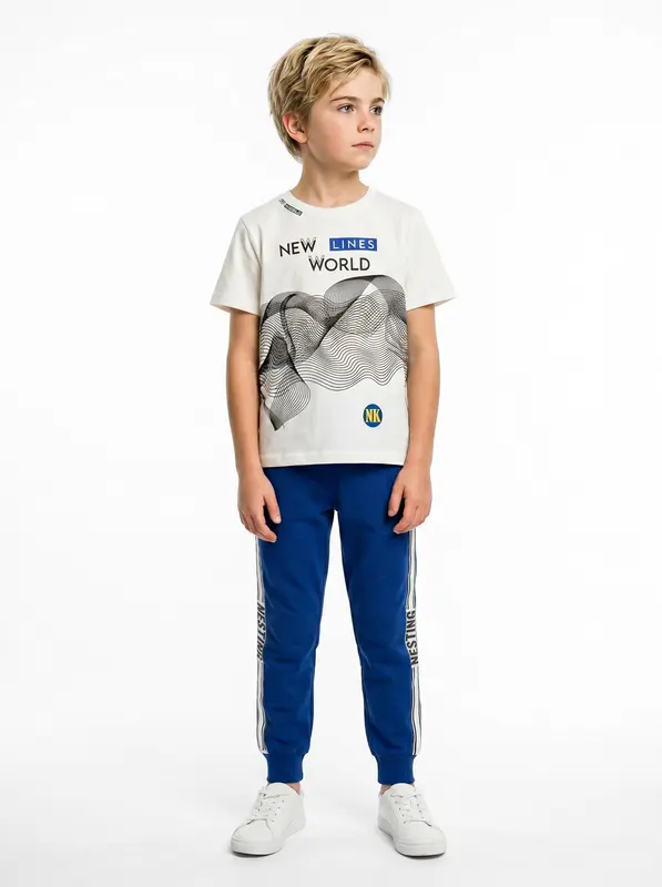 Erkek Çocuk Yazlık Pijama Takım 3-14 Yaş 1130