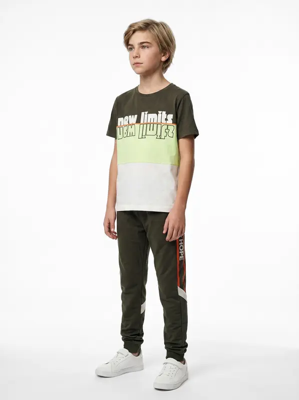 Erkek Çocuk Yazlık Pijama Takım 3-14 Yaş 1135