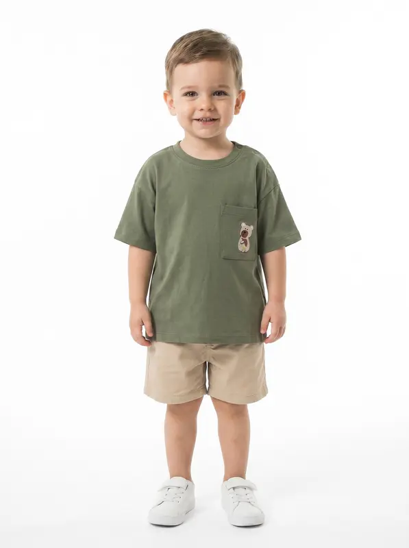 Erkek Çocuk Yazlık Pijama Takımı 6-24 Ay 44516