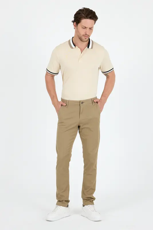 Erkek Slim Fit Pantolon PamukElastan 1012