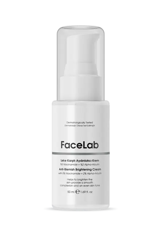 Facelab Niacinamide & Alfa Arbutin Yüz Kremi – Leke Karşıtı