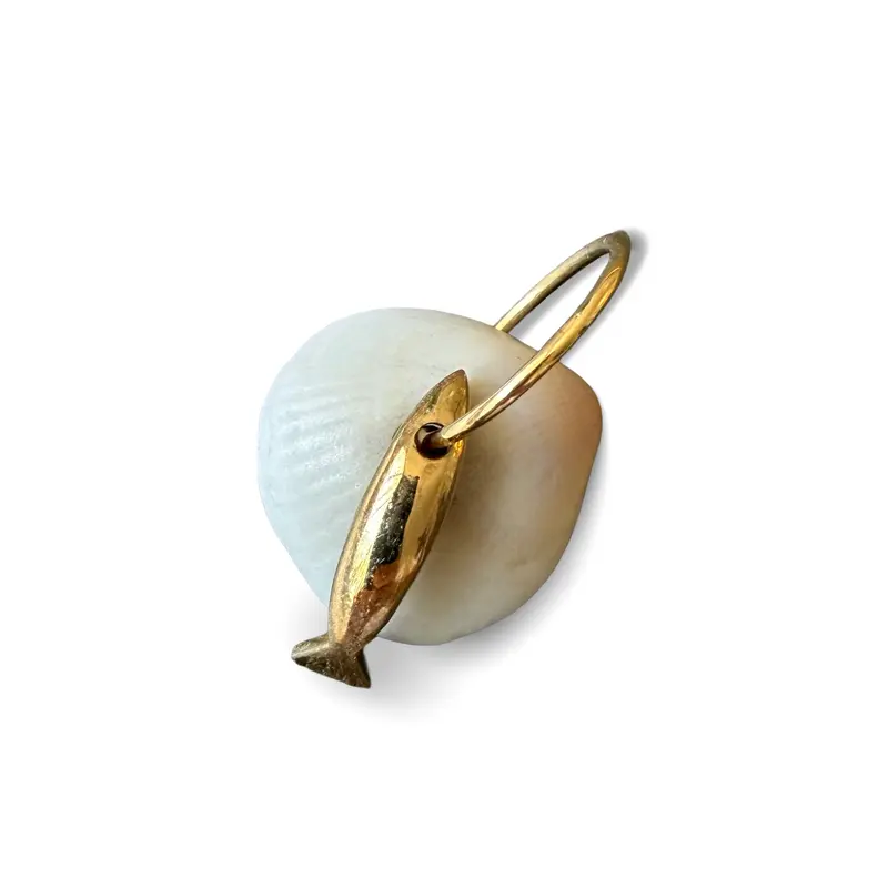 Fish & Seashell Pendant