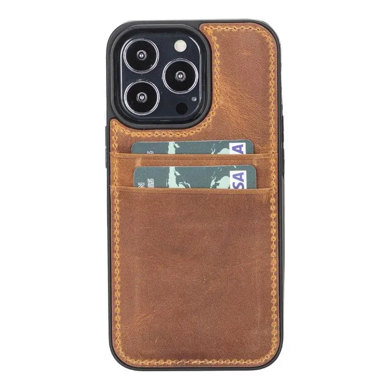 Flex Cover iPhone 13 Mini Leather Case with Card Holder