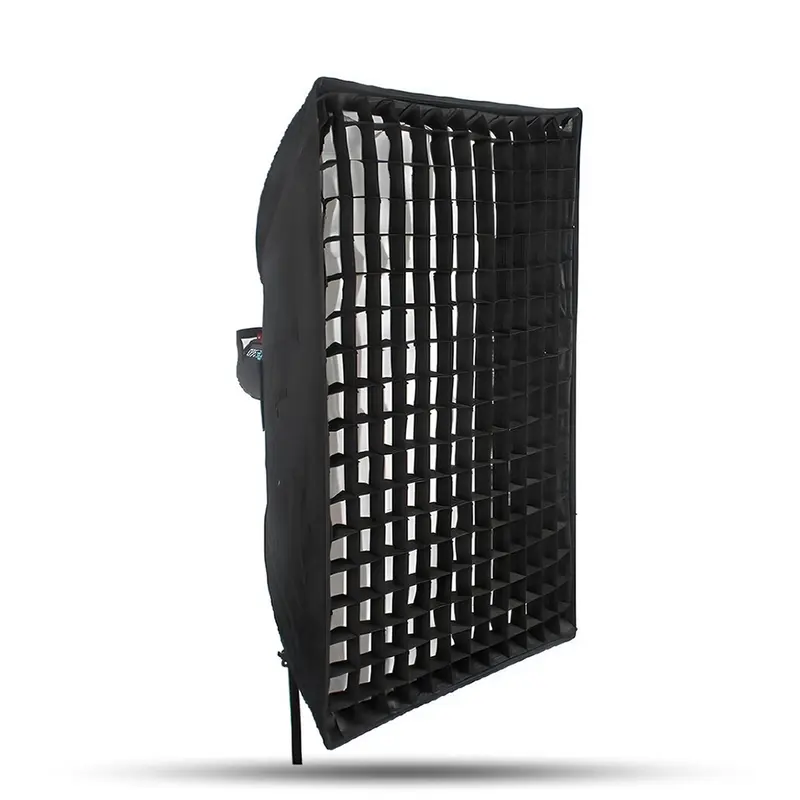 GDX BW-6090 60x90cm Dikdörtgen Gridli Softbox Bowens Mount Flaş ve COB LED Uyumlu