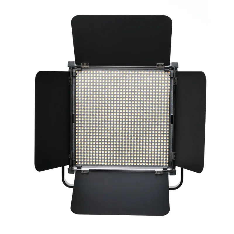GDX CF-LED 1024W 60W CRI 95+ BiColor LED Video Işığı 7200LM Taşıma Çantalı Profesyonel Stüdyo LED