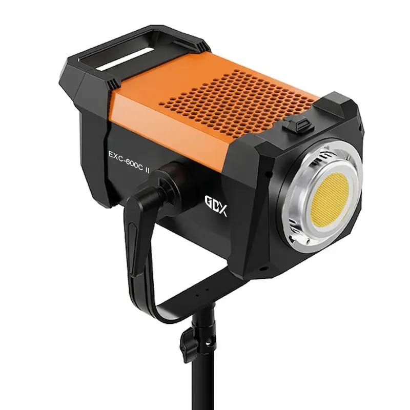 GDX EXC-600C II 650W Bi-Color COB LED Video ve Fotoğraf Işığı 2700K-6500K Sürekli Işık Ünitesi