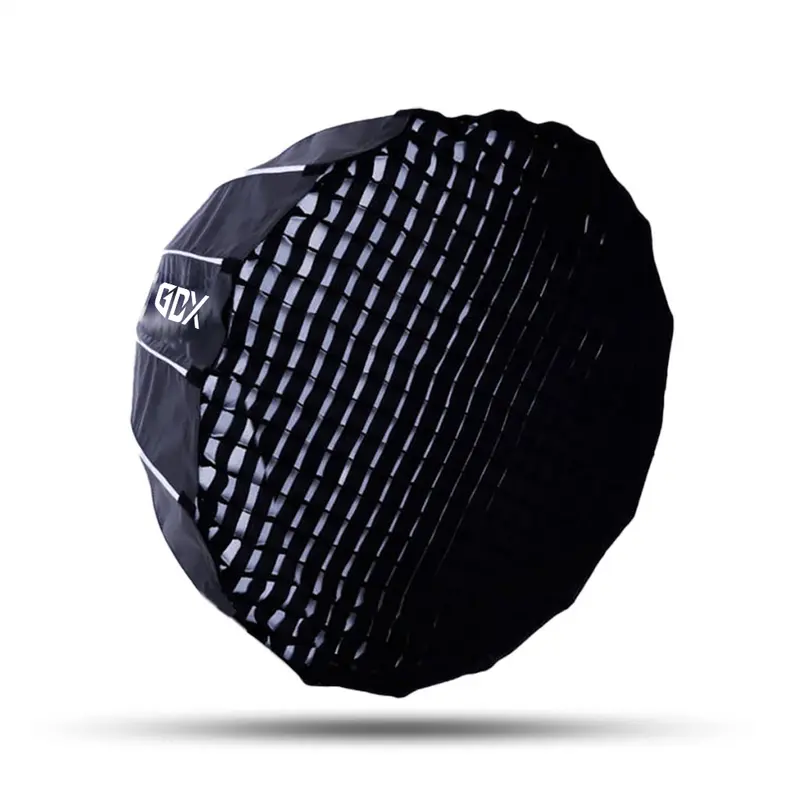 GDX QPG120 Parabolik Softbox 120cm Hızlı Kurulum Gridli Bowens Mount Işık Şekillendirici