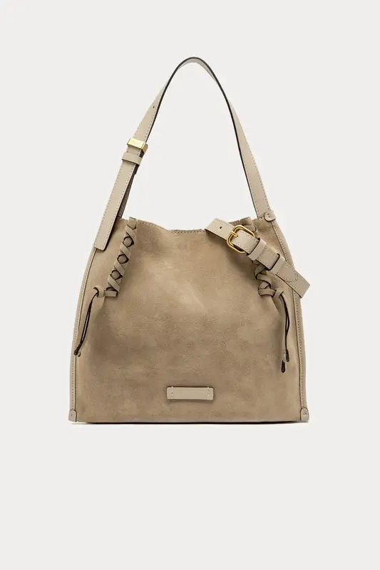 Gianni Chiarini Dory Süet Omuz Çantası